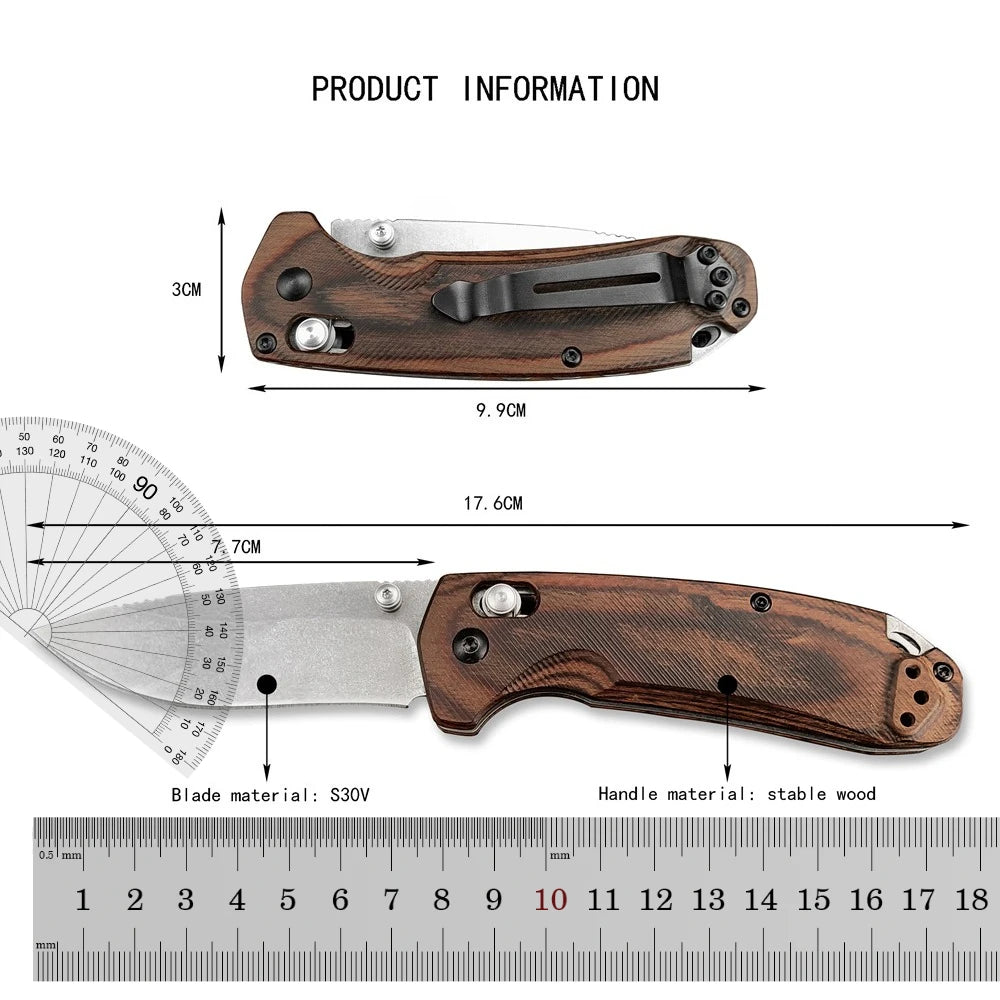 DIY Supplies Folding Pocket Knife Outdoor EDC Tool