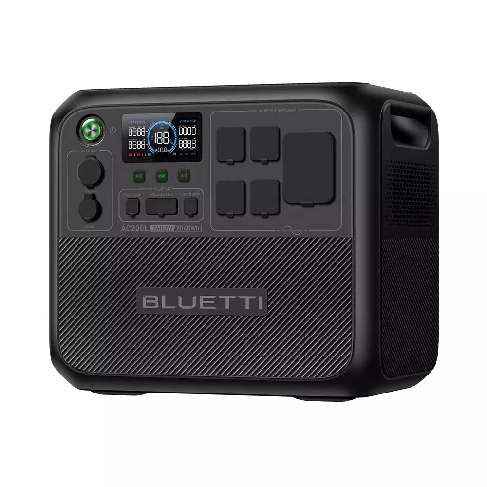 BLUETTI AC200L Portable Power Station 2048Wh Solar Generator