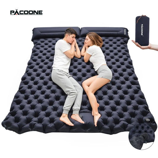 Foldable Outdoor Camping Inflatable Mattress Ultra Wide Thick Indoor Use