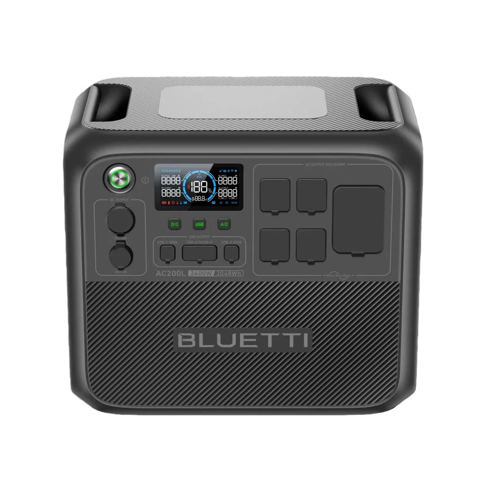 BLUETTI AC200L Portable Power Station 2048Wh Solar Generator