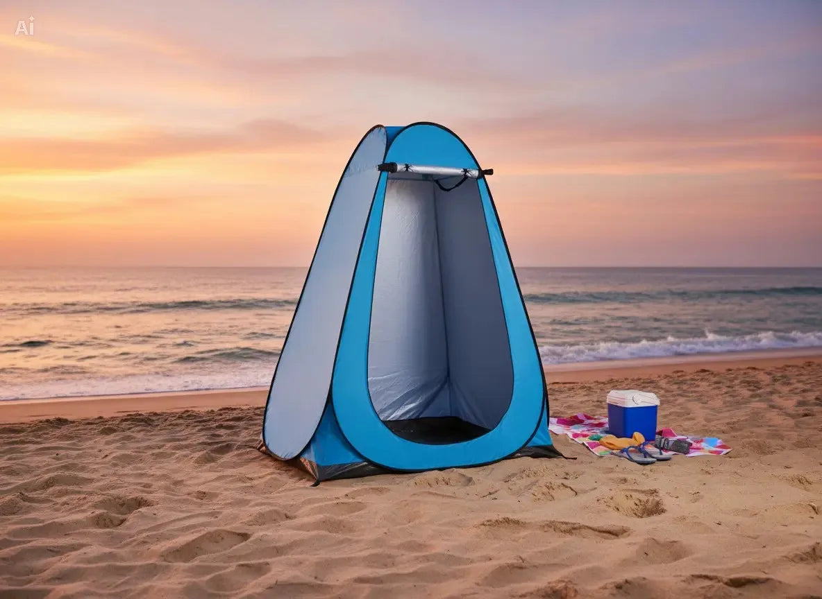 Pop Up Privacy Shower Tent For Outdoor Use And Camp Showers
