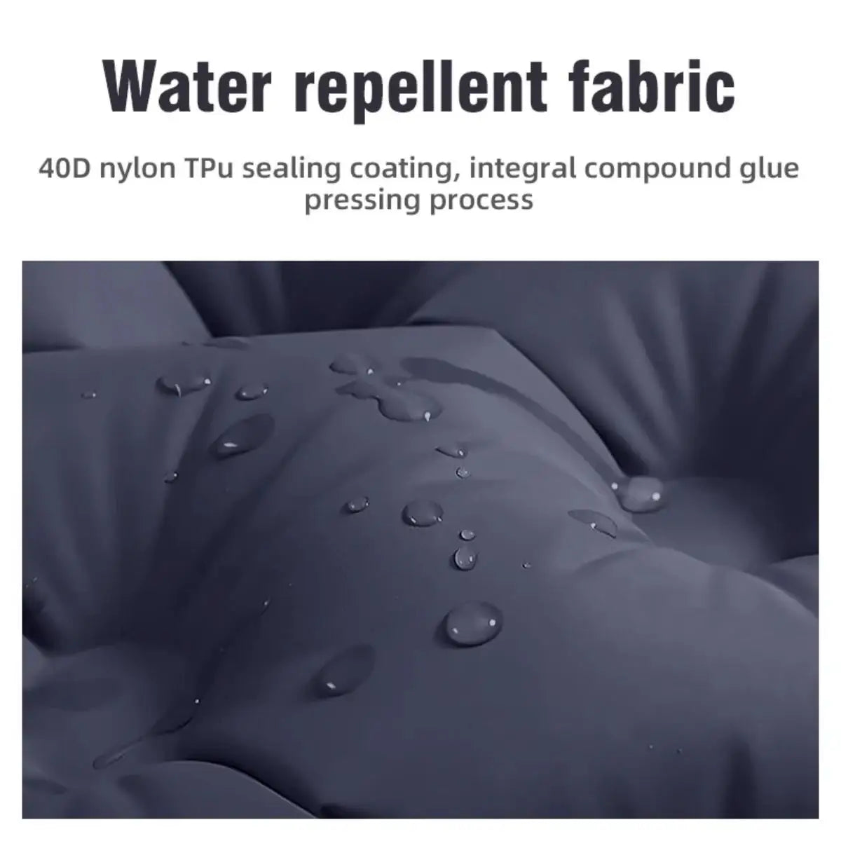 Foldable Outdoor Camping Inflatable Mattress Ultra Wide Thick Indoor Use