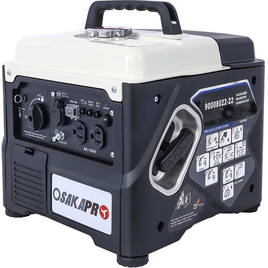 Portable Inverter Generator 1200W Quiet Eco Mode For Camping