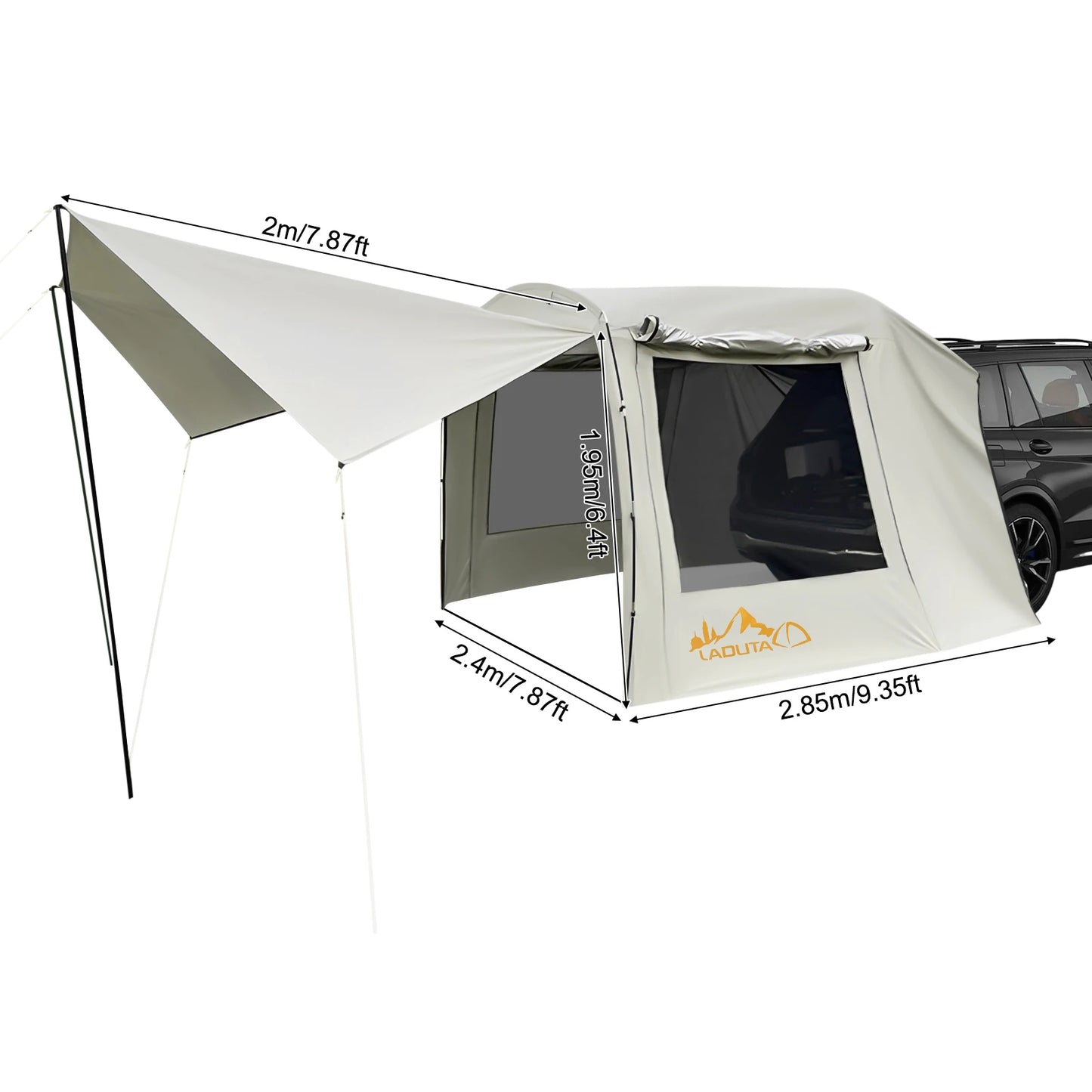 Bymaocar Car Awning Tent For Outdoor Camping And Relaxed Getaways