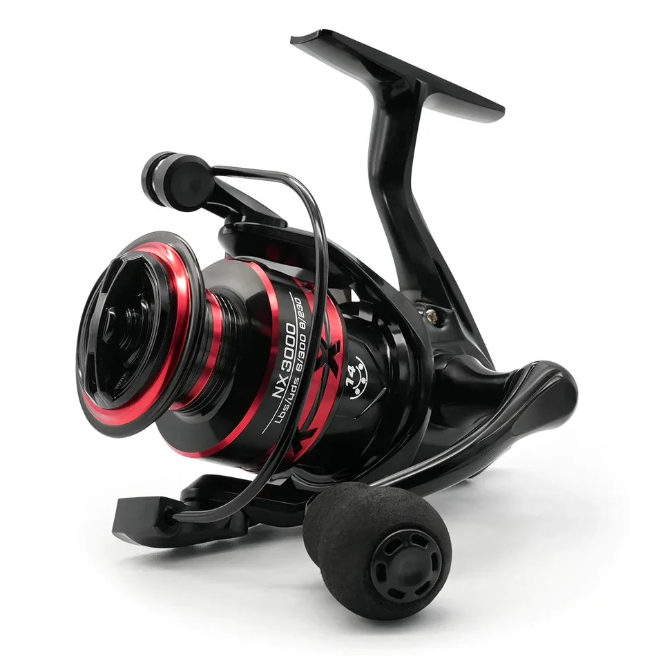 Spinning Fishing Reel For Saltwater Freshwater Interchangeable Left Right