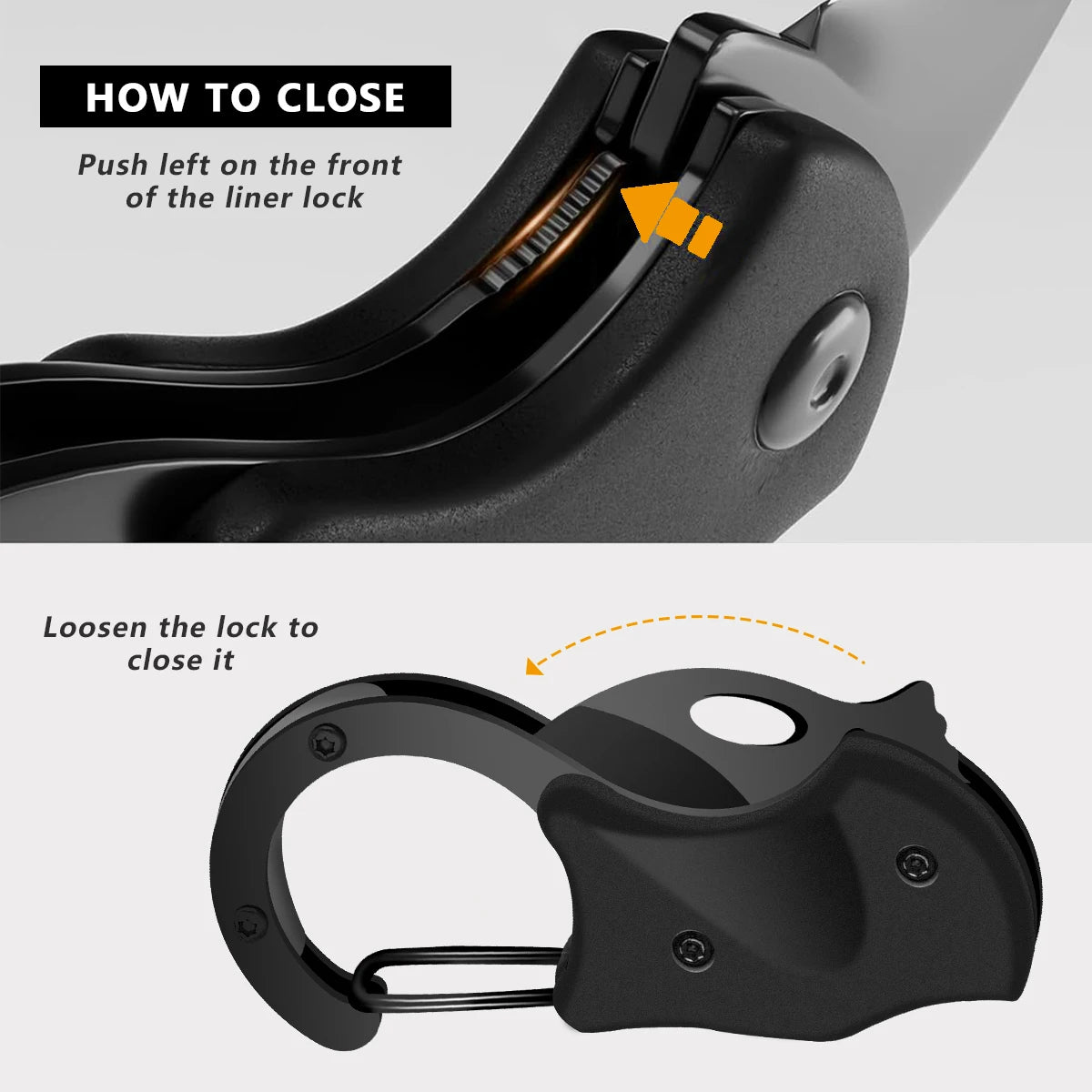 Keychain Folding Knife Multi Tool EDC Survival Gift