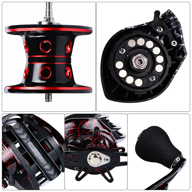 Spinning Reels 7 To 1 Gear Ratio Eighteen Ball Bearings