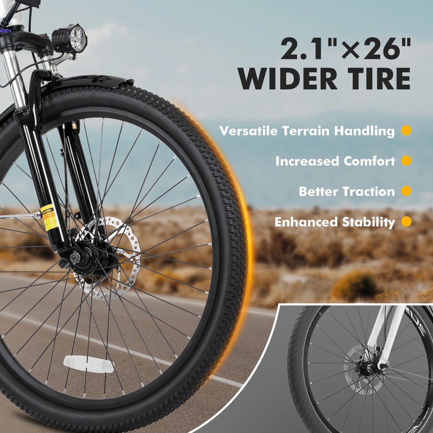Qlife Cityone 2.0 Electric Bike For Adults With Front Suspension