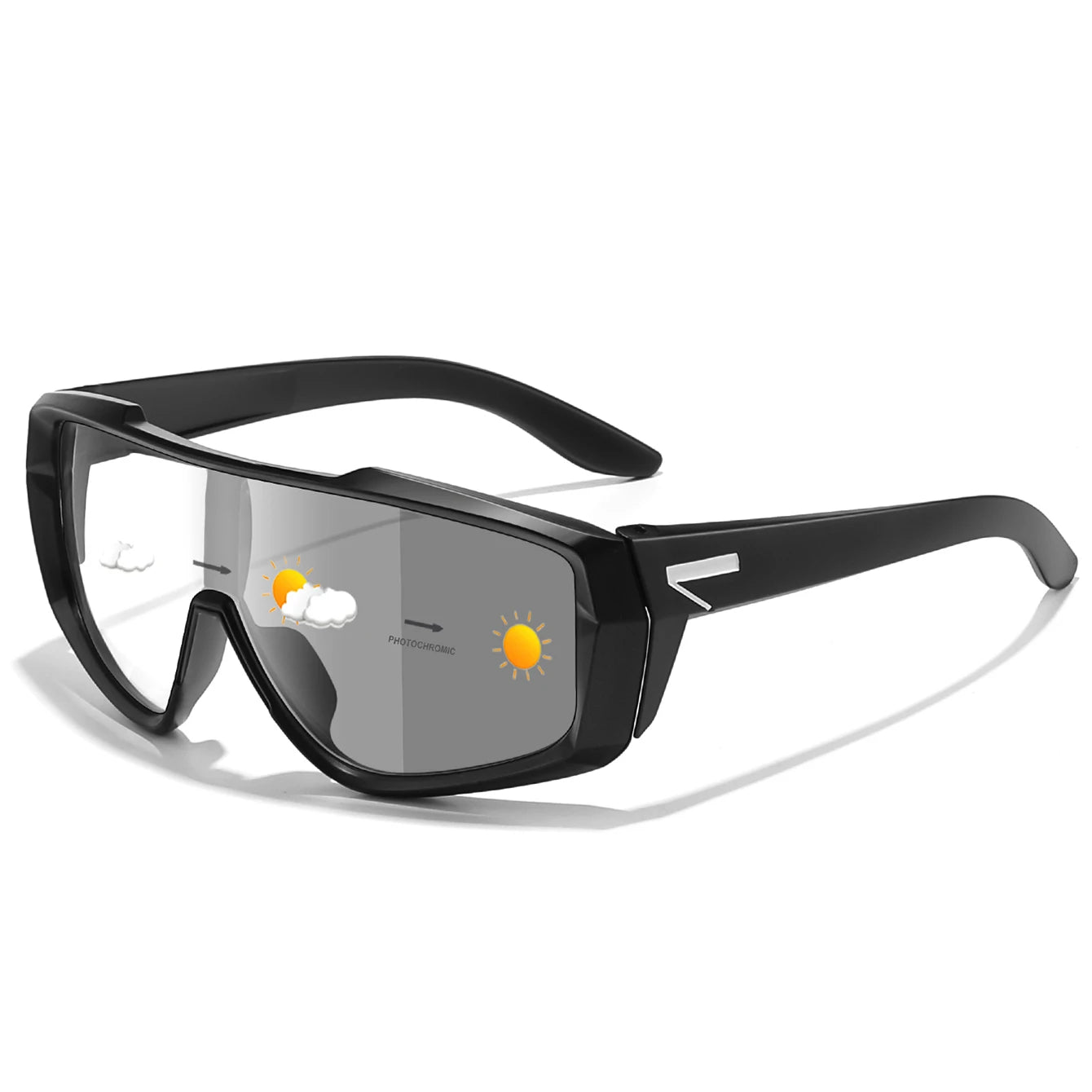 Photochromic Cycling Sunglasses Unisex For MTB Running And Fishing