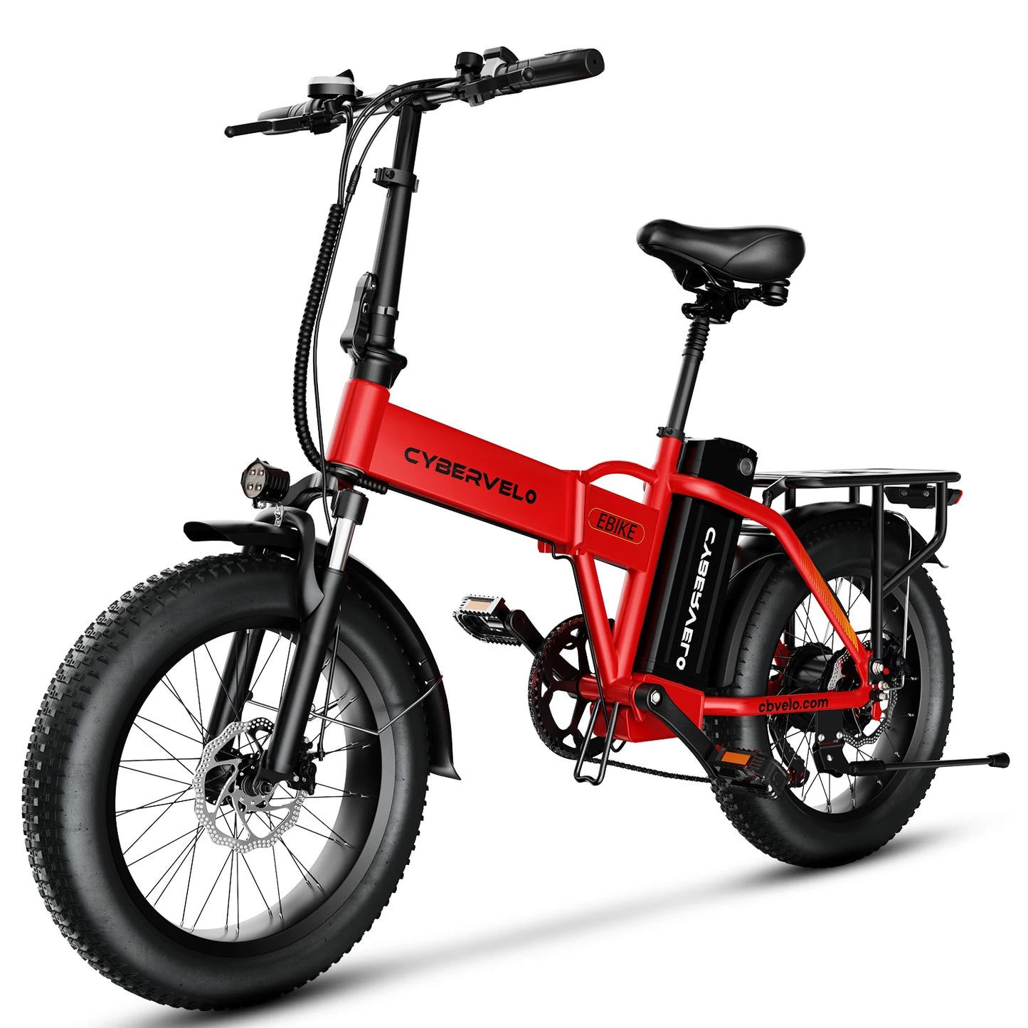 CYBERVELO Mars700 1000W Peak Electric Bike Removable Battery Foldable