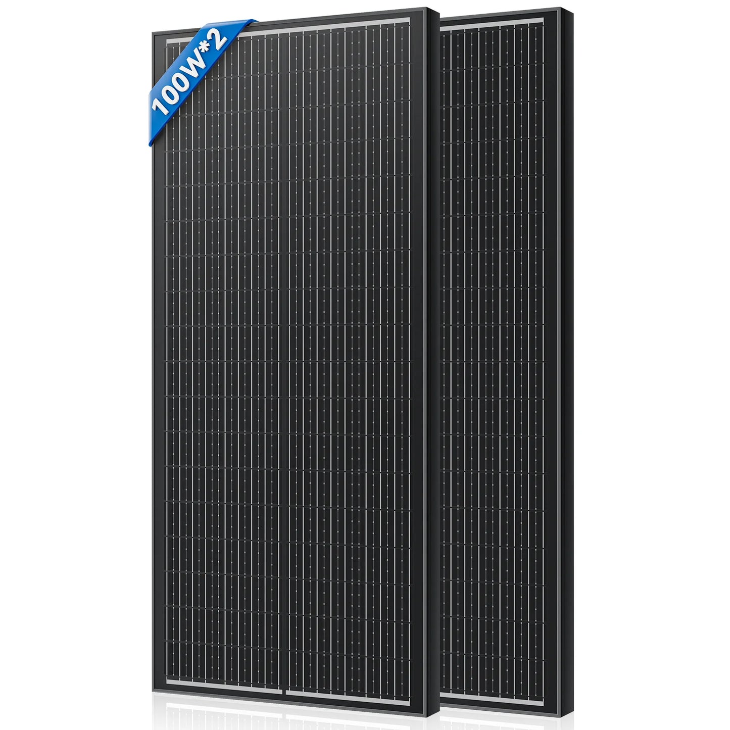 Rvpozwer 400 Watt 200 Watt 100 Watt N Type Mono Solar Panel 18BB Off Grid
