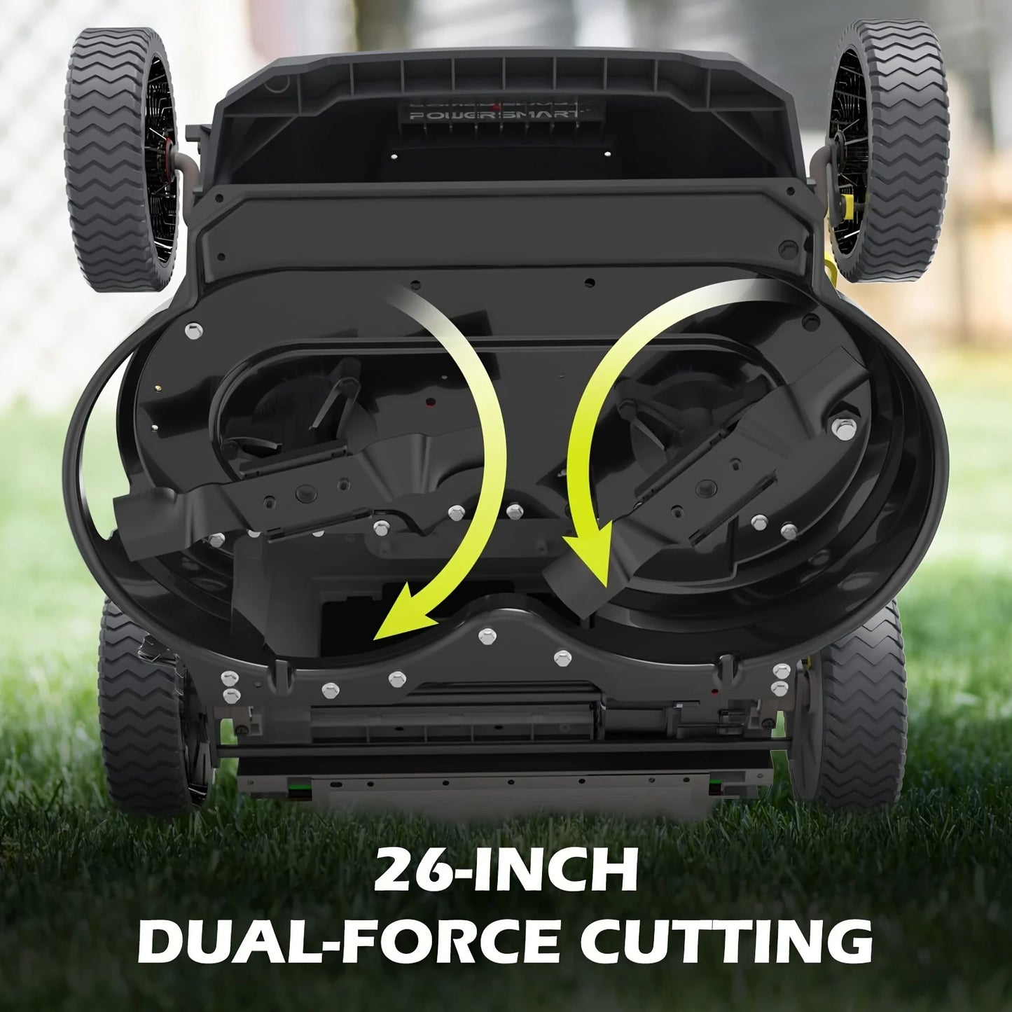 PowerSmart 80V Self-Propelled Dual-Force Cordless Mower With 6.0Ah Battery