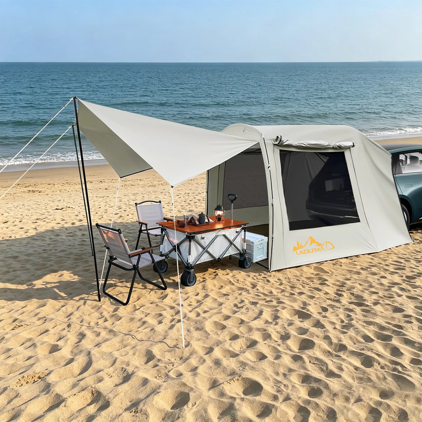 Bymaocar Car Awning Tent For Outdoor Camping And Relaxed Getaways