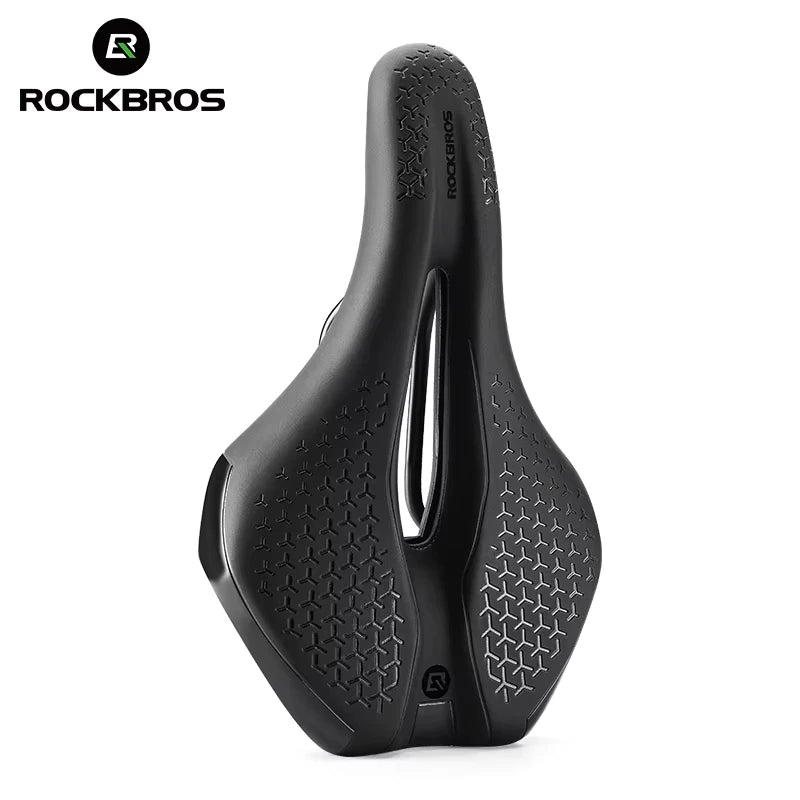 Rockbros Cycling Saddle Hollow Breathable Shockproof PU Leather