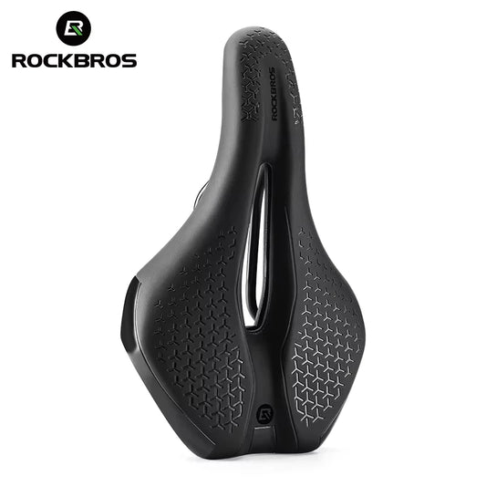 Rockbros Cycling Saddle Hollow Breathable Shockproof PU Leather