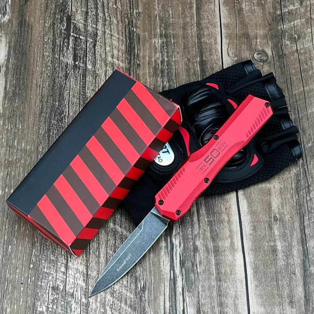 DIY Supplies KS 9000 Folding Knife D2 Steel With Aluminum Handle