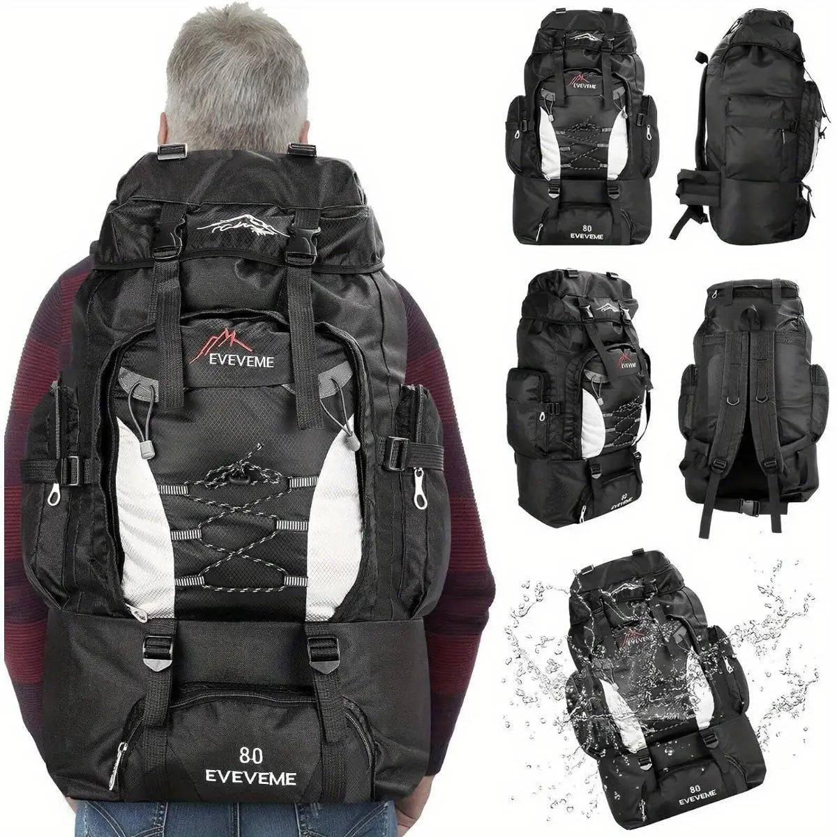 Outdoor Ultralight Backpack for Hiking and Travel Gear