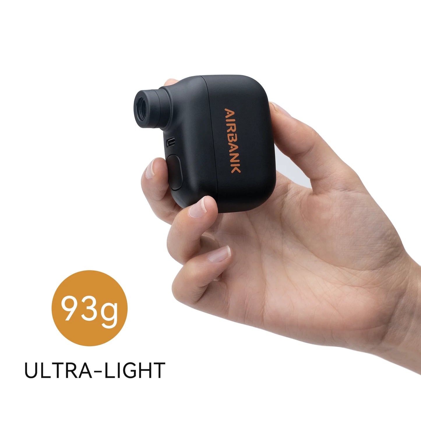 AIRBANKEPUMP Pocket SE Mini Portable Electric Pump for Bicycle Cordless