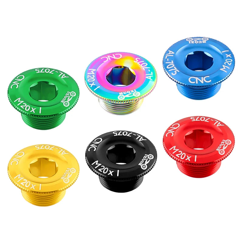 MUQZI Crank Cover Screw Cap M20 For Mountain Bikes