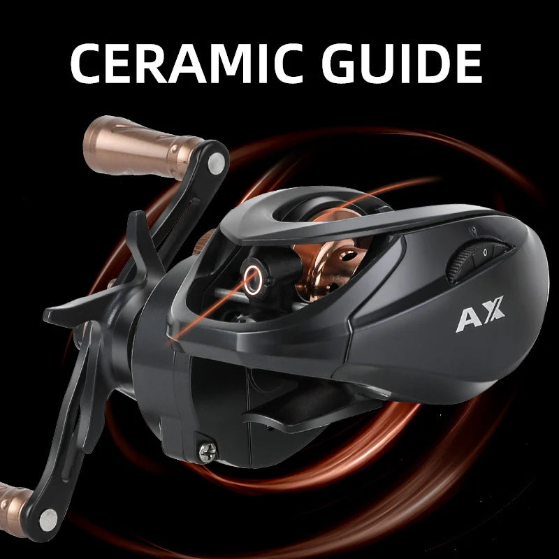 Billings 156G Baitcasting Reel Lightweight 7.2to1 High Speed Gear
