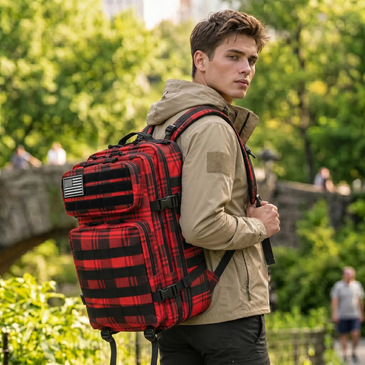 ReFire Gear Tactical Backpack Molle Large Capacity Travel Daypack