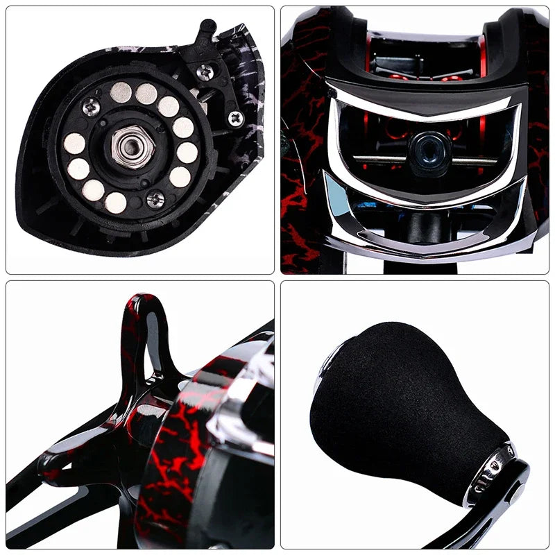 Spinning Reels 7 To 1 Gear Ratio Eighteen Ball Bearings
