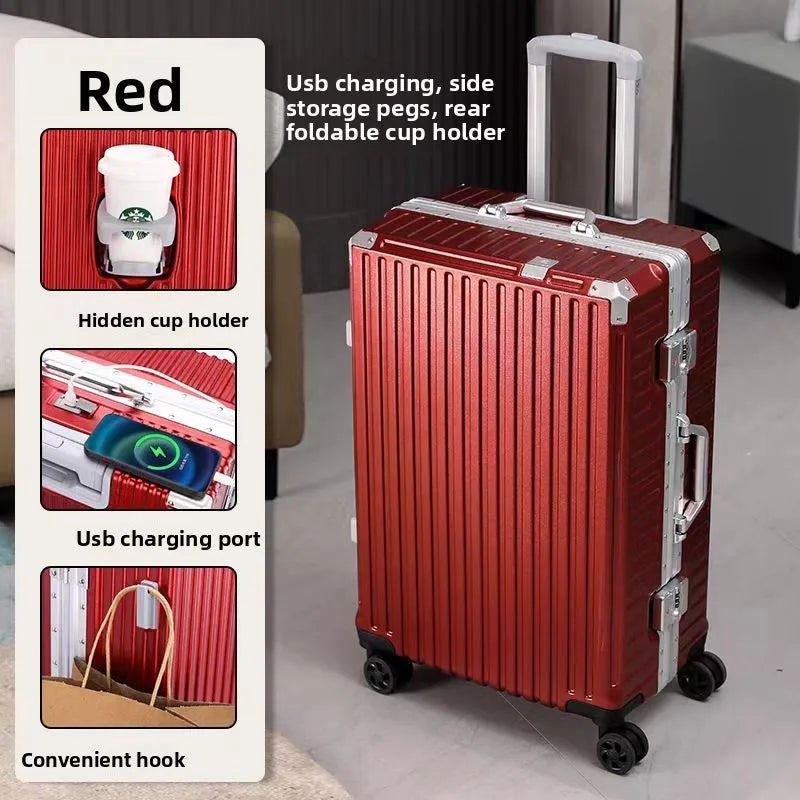 Ultra Sturdy Polycarbonate Luggage Set With Universal Wheels 2-Piece Carry-On