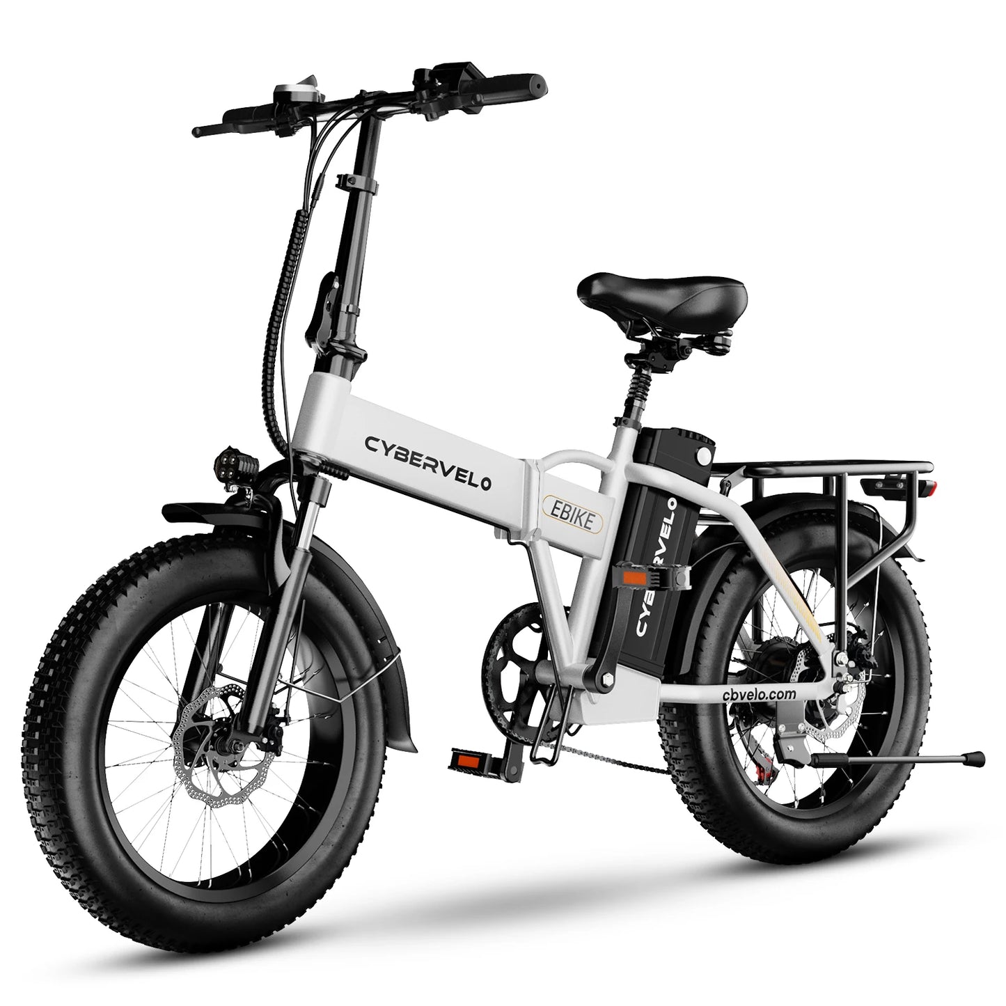 CYBERVELO Mars700 1000W Peak Electric Bike Removable Battery Foldable