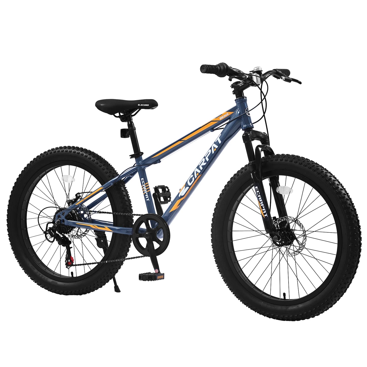 Ecarpat Fat Tire Mountain Bike With Front Suspension