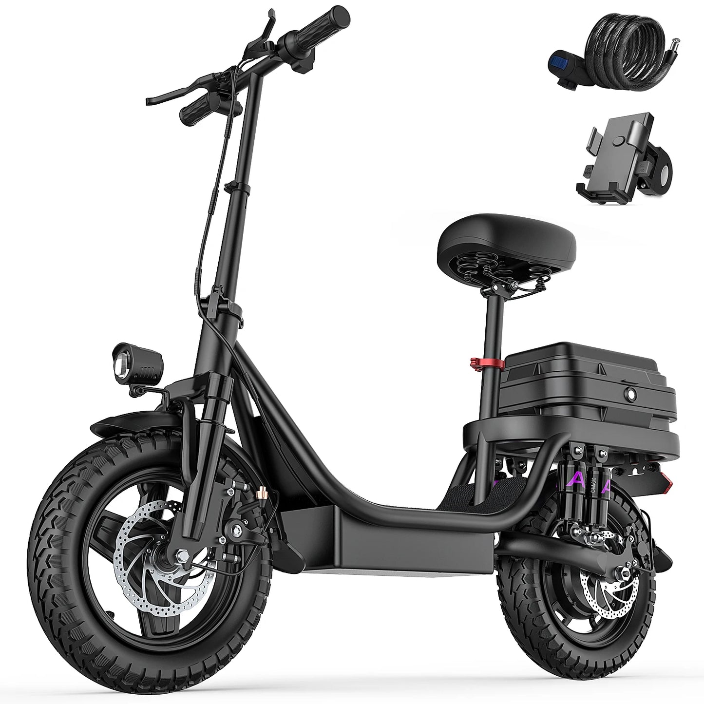 UPlee GQ8 Folding Electric Bike With 250W Motor For Adults