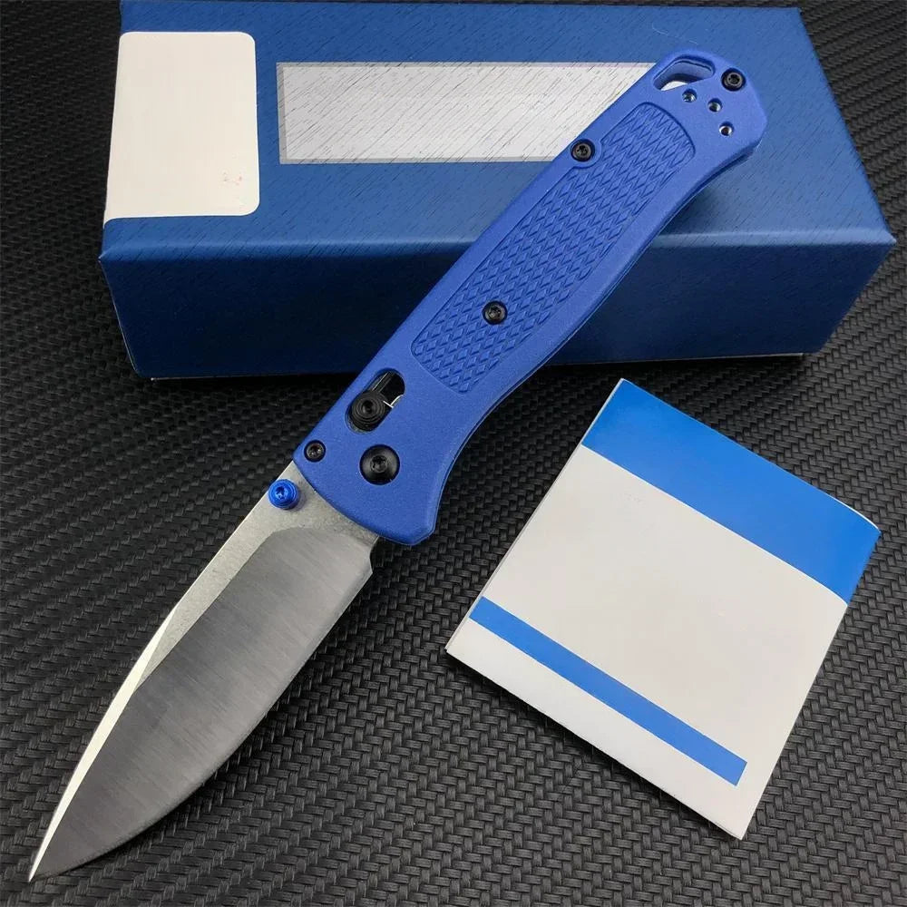 DIY Supplies EDC Folding Knife Manual Open Satin Nylon Handle