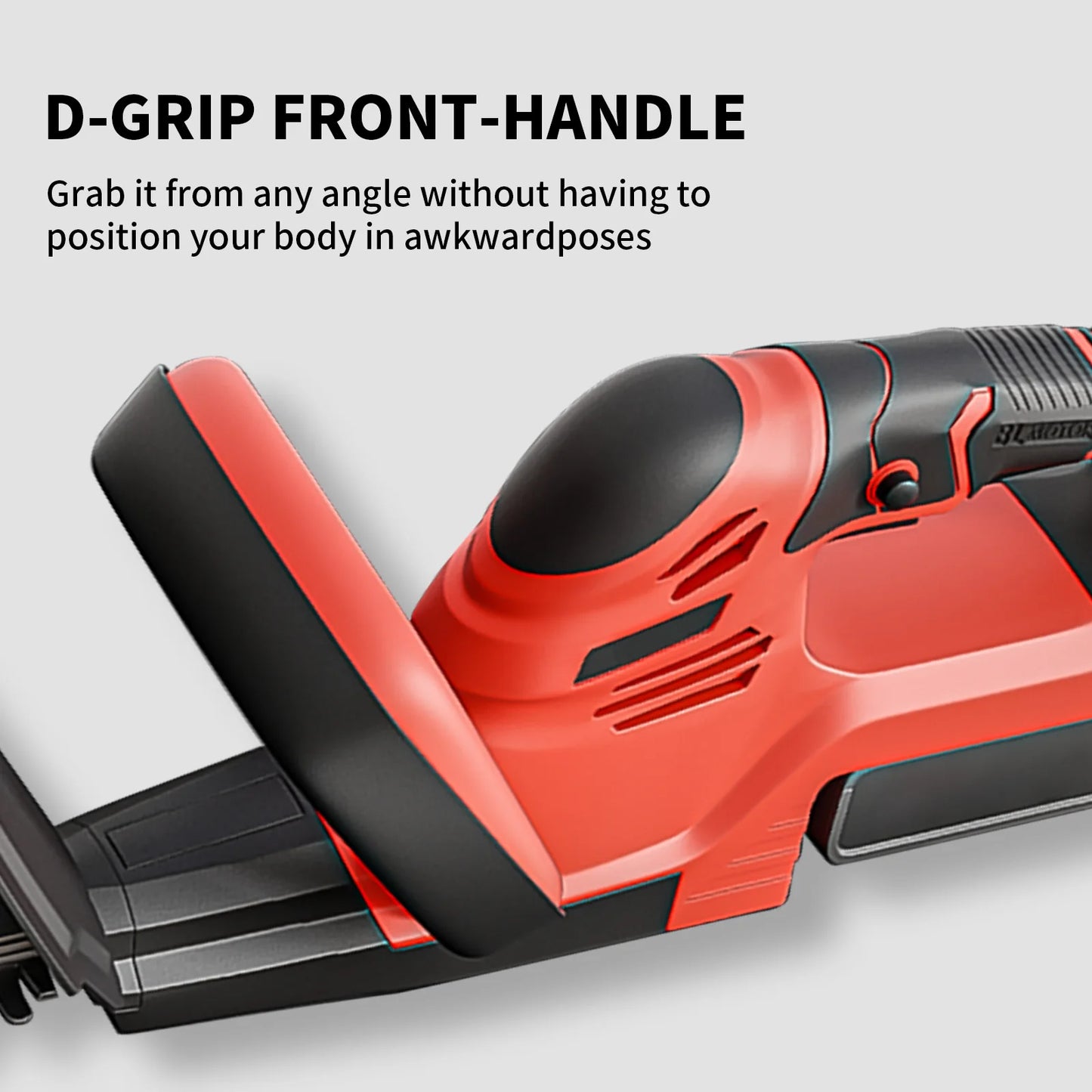 Cordless Hedge Trimmer 22-Inch With 3.0Ah Battery Charger