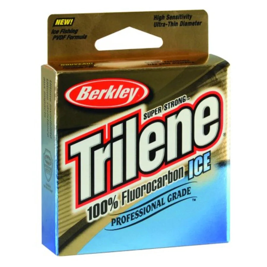100 Percent Fluorocarbon Ice Fishing Line For Superior Depth Control