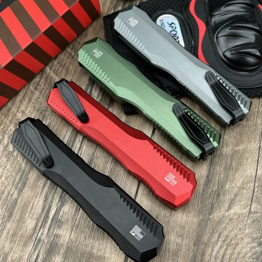 DIY Supplies KS 9000 Folding Knife D2 Steel With Aluminum Handle