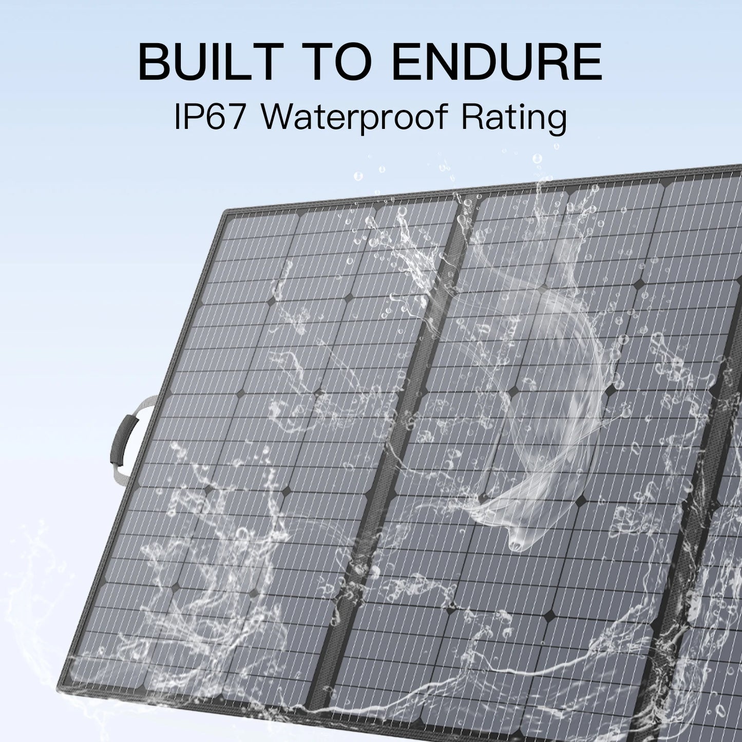 MHPOWOS 400W Portable Foldable Solar Charger for Off Grid Use