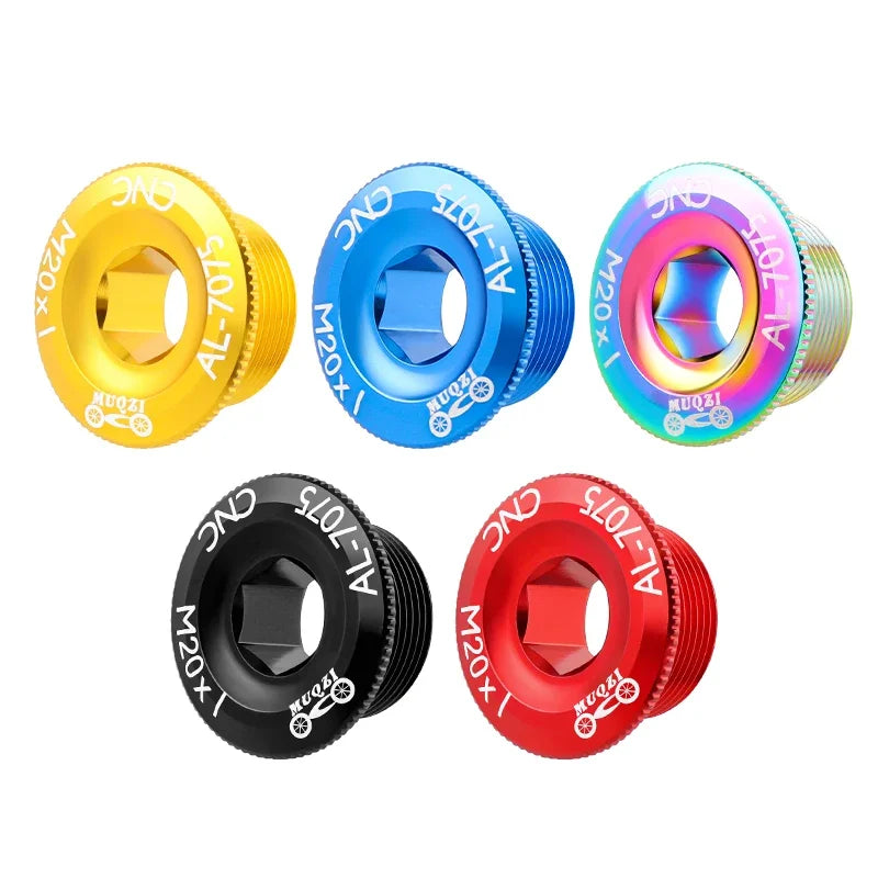 MUQZI Crank Cover Screw Cap M20 For Mountain Bikes