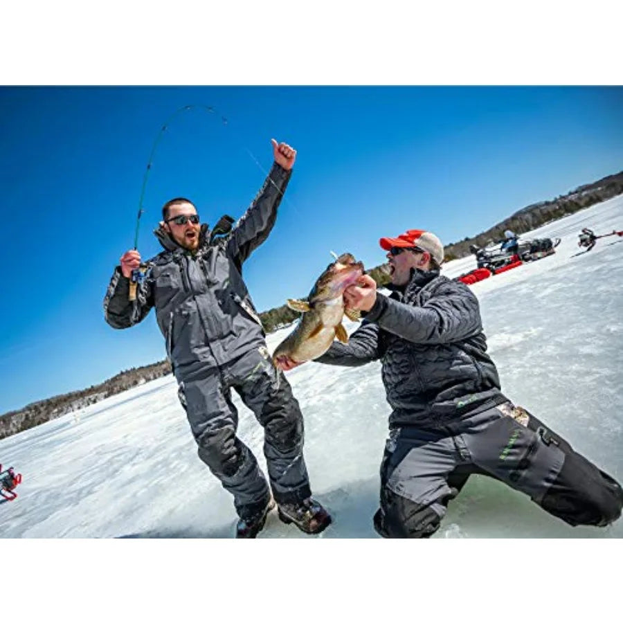 100 Percent Fluorocarbon Ice Fishing Line For Superior Depth Control