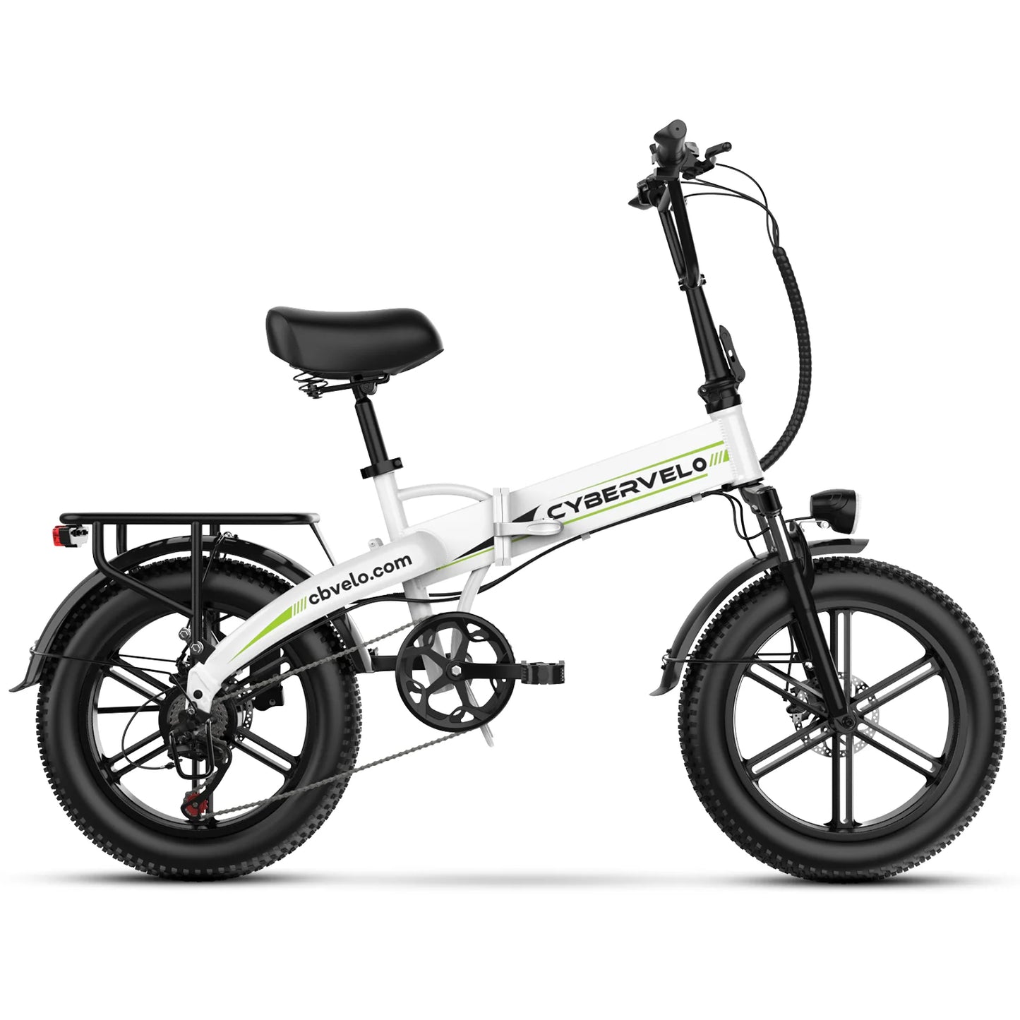 CYBERVELO Mars700 1000W Peak Electric Bike Removable Battery Foldable