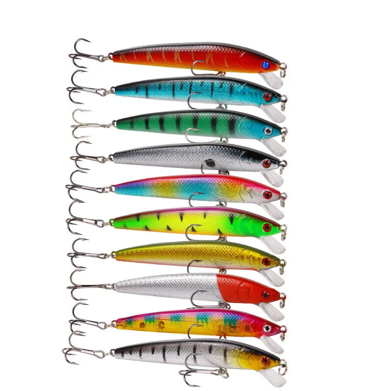 Minnow Hard Lures Set for Freshwater and Saltwater Fishing