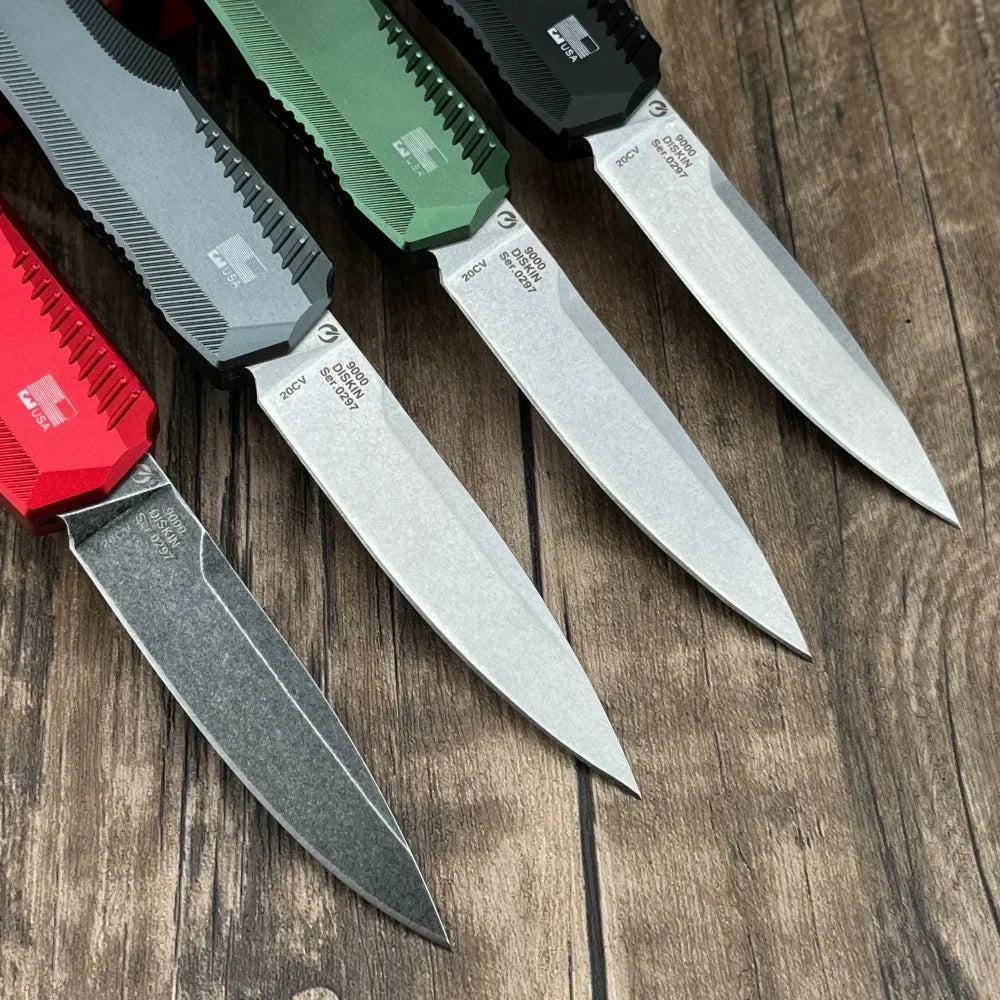 DIY Supplies KS 9000 Folding Knife D2 Steel With Aluminum Handle