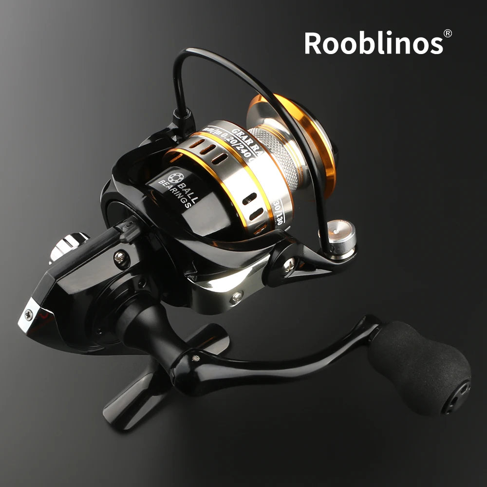 Rooblinos RY Spinning Reel 5.2:1 Gear Ratio Saltwater Ready