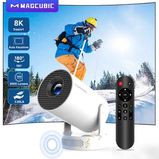 Magcubic HY300Pro Voice Control 8K 8000 Lumens Android 14 Projector