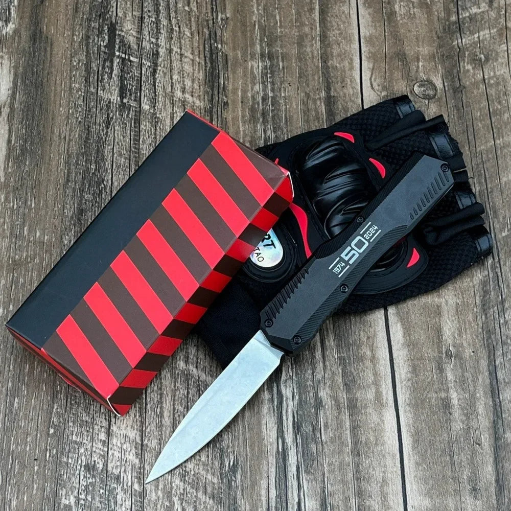 DIY Supplies KS 9000 Folding Knife D2 Steel With Aluminum Handle