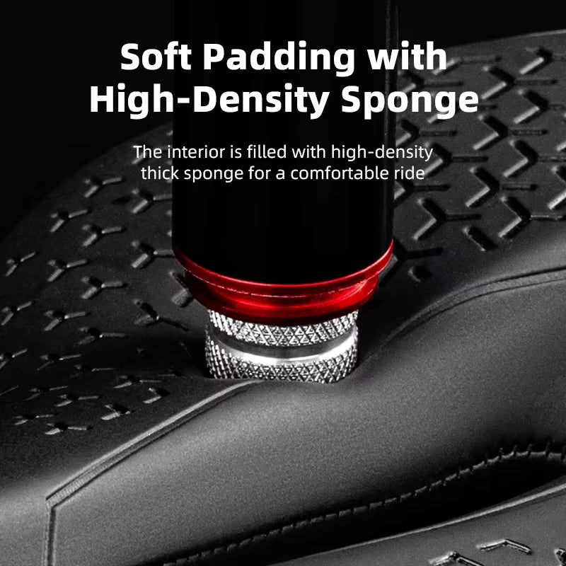 Rockbros Cycling Saddle Hollow Breathable Shockproof PU Leather