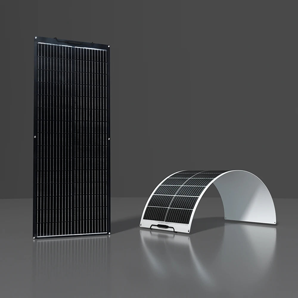 WUZECK 200W Flexible Solar Panel Kit With 12V/24V Controller