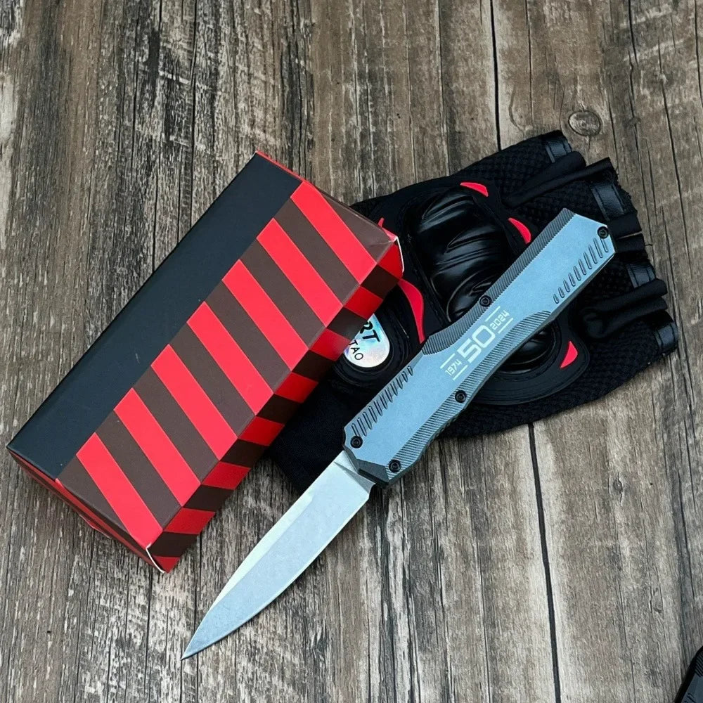 DIY Supplies KS 9000 Folding Knife D2 Steel With Aluminum Handle