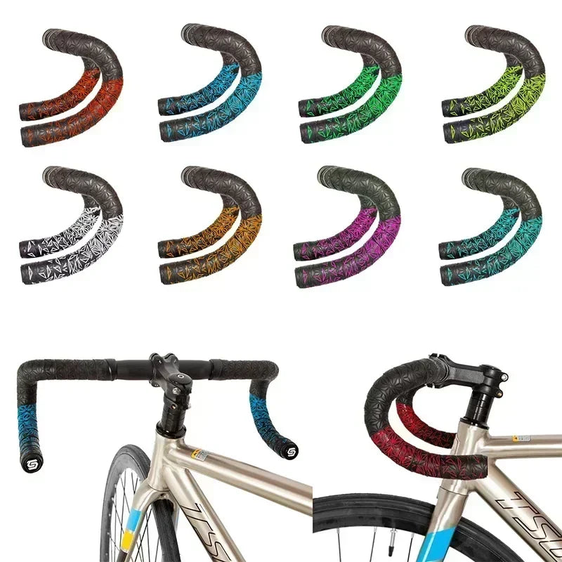 YIYUEQIANLI Road Bike Bar Tape EVA PU Anti Vibration