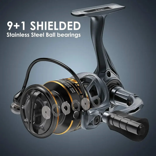 Spinning Reel 9 Plus 1 Bearings Carbon Fiber Ultralight Saltwater