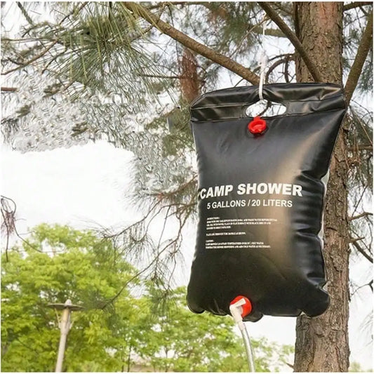 Solar Heating Portable Shower Bag For Outdoor Camping And Travel