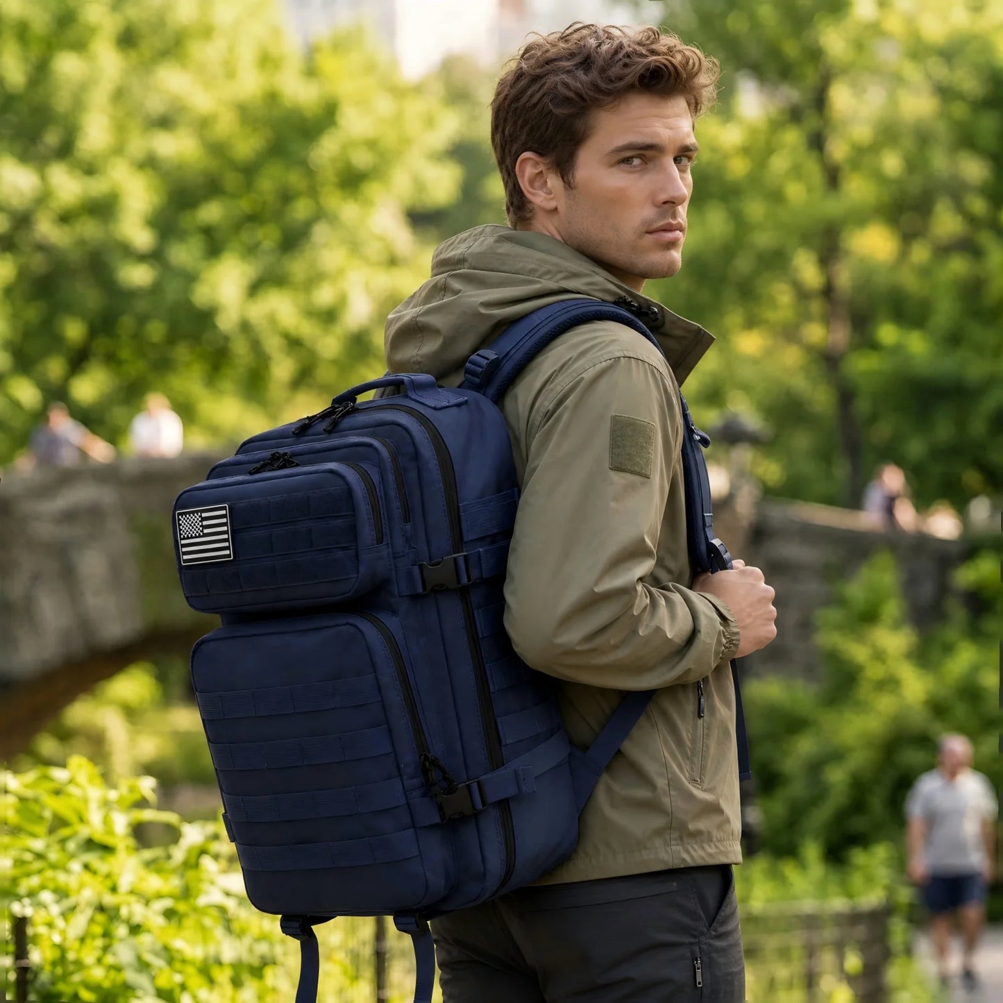 ReFire Gear Tactical Backpack Molle Large Capacity Travel Daypack